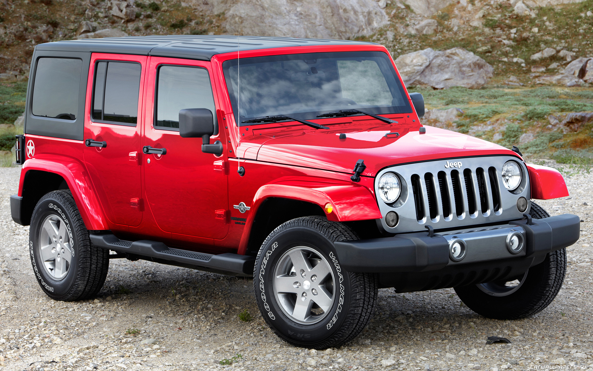 Jeep Wrangler Red