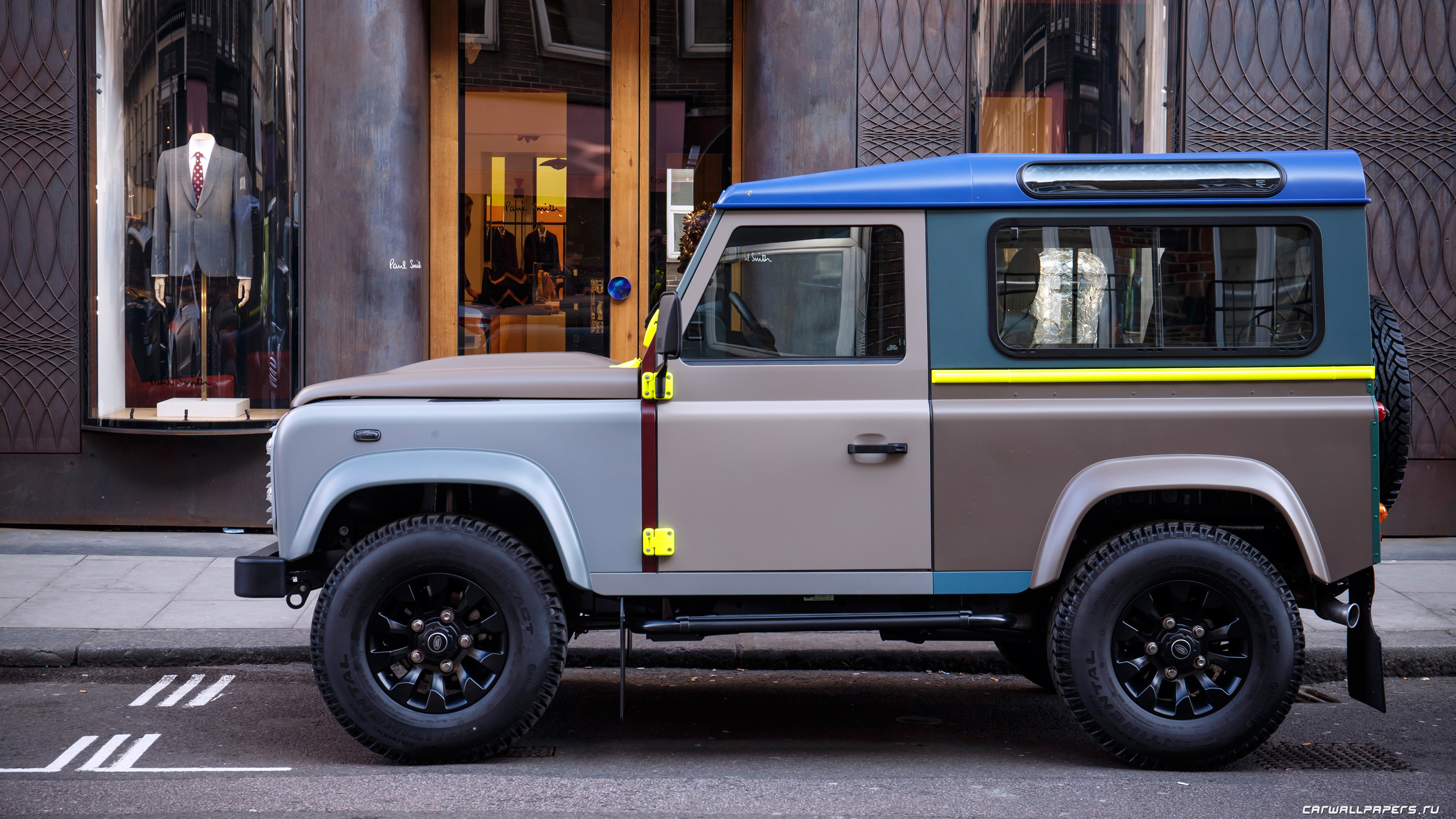 Cars Desktop Wallpapers Land Rover Defender 90 By Paul Smith 15
