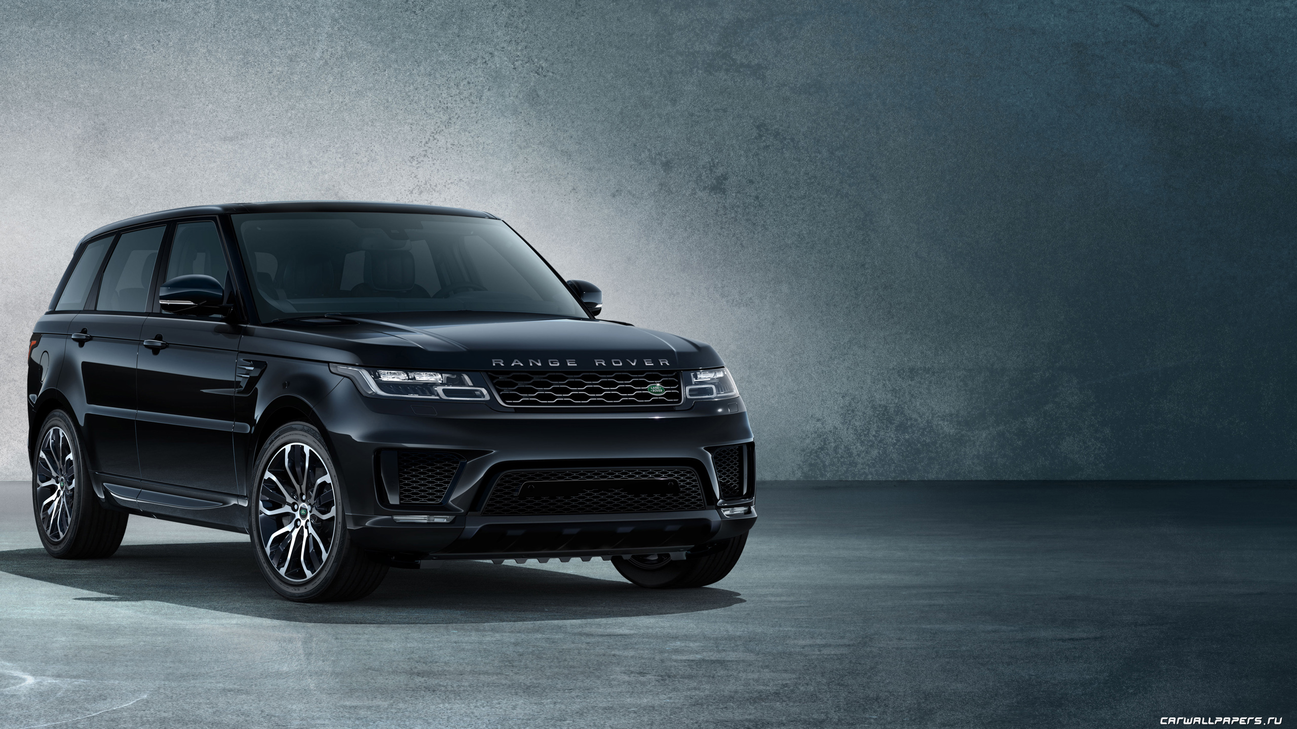 Land Rover range Rover Sport черный