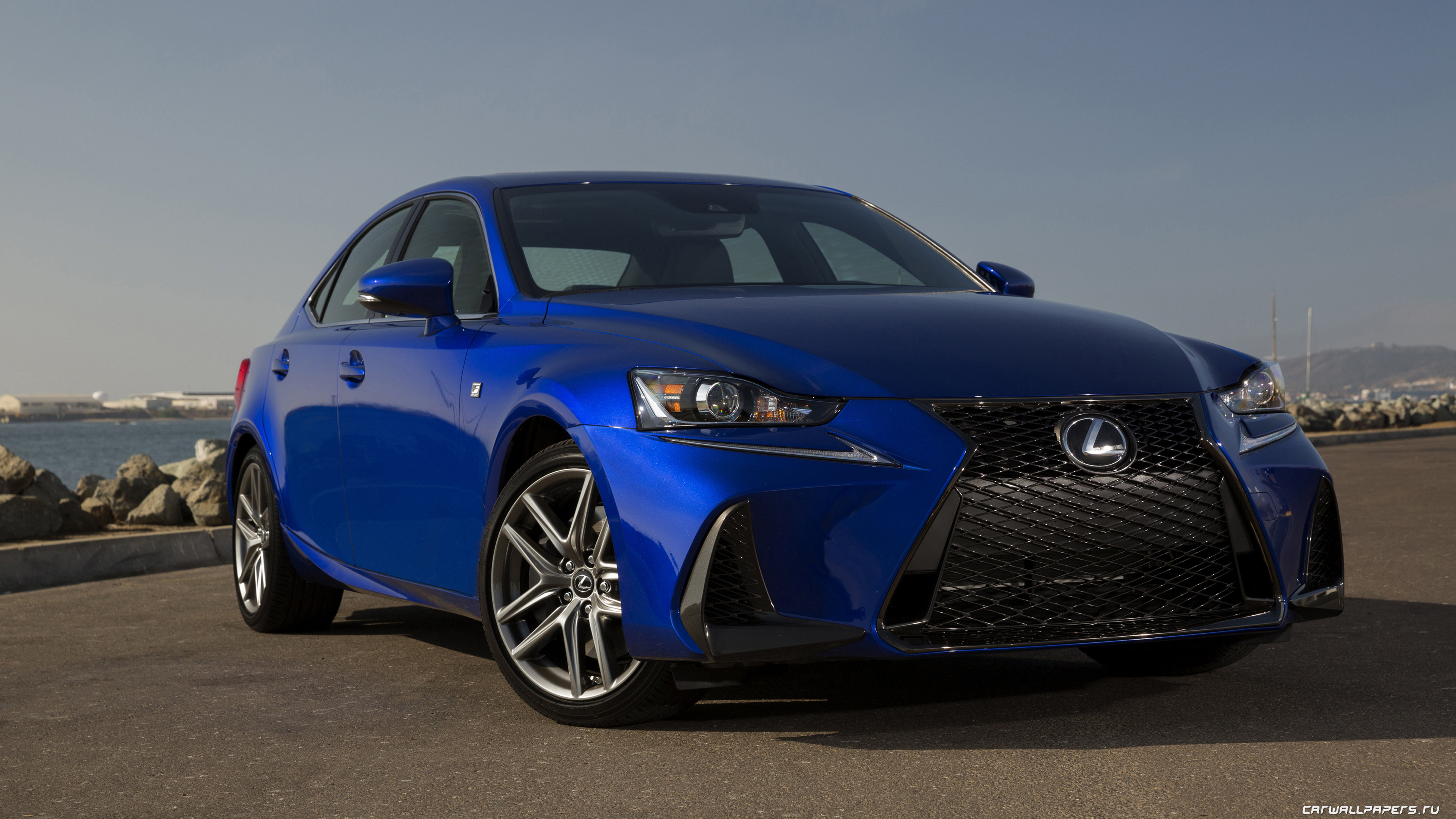 Обои на рабочий стол автомобили Lexus IS 350 AWD F SPORT US-spec - 2016