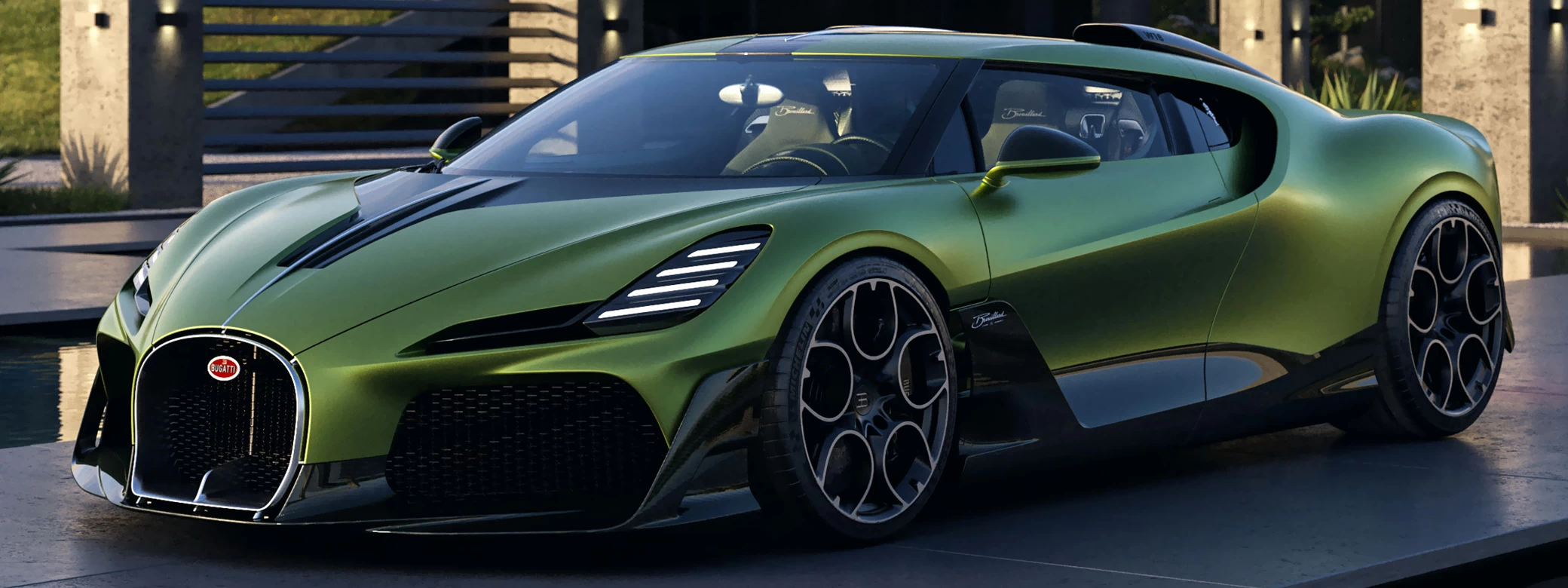 Обои автомобили Bugatti Brouillard - 2025 - Car wallpapers