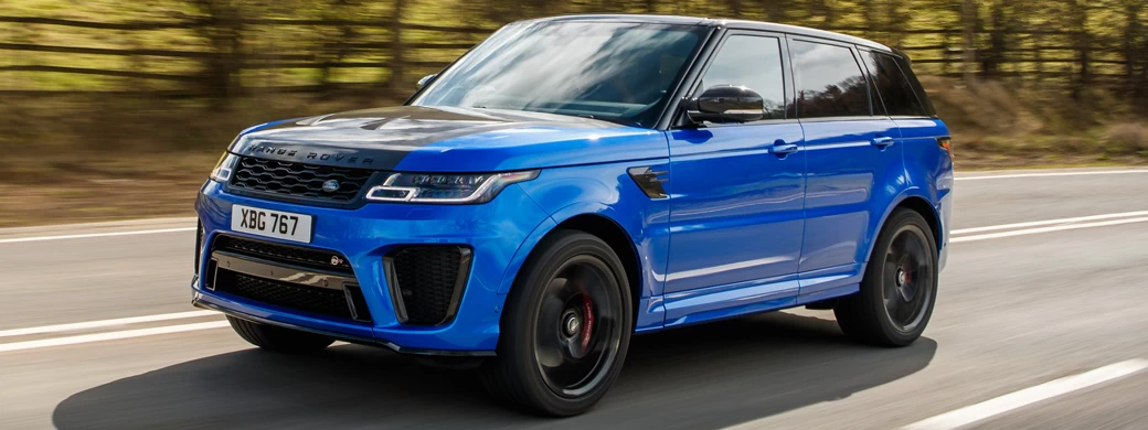   Range Rover Sport SVR UK-spec - 2018 - Car wallpapers